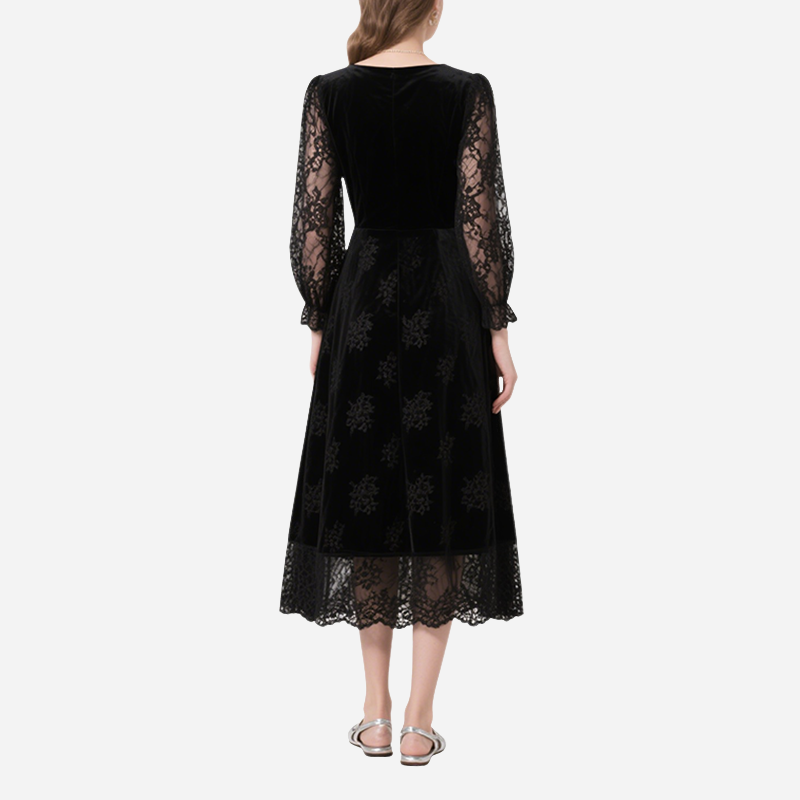 Elegant Temperament Mid-Length Dress for Women in Summer