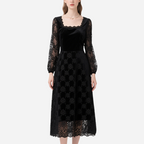 Elegant Temperament Mid-Length Dress for Women in Summer