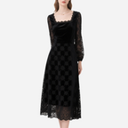 Elegant Temperament Mid-Length Dress for Women in Summer