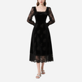 Elegant Temperament Mid-Length Dress for Women in Summer