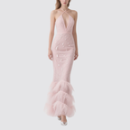 Sexy Off-Shoulder Slim Hip Mid-Length Dress