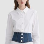 Mature Style Waist-Length Dress for Women Summer