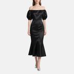Mid-Length Dress for Women, Casual and Versatile One-Shoulder Skirt