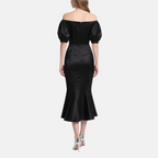 Mid-Length Dress for Women, Casual and Versatile One-Shoulder Skirt