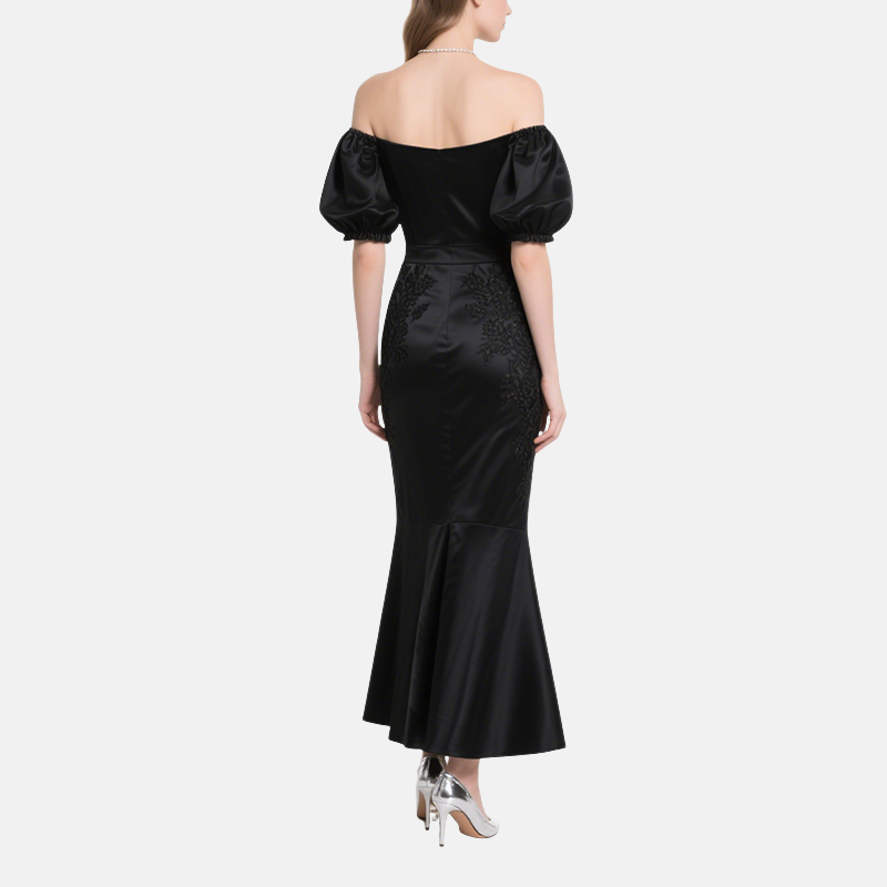 Mid-Length Dress for Women, Casual and Versatile One-Shoulder Skirt