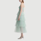 Mid-Length Dress for Women in Summer, Sleeveless A-Line Skirt