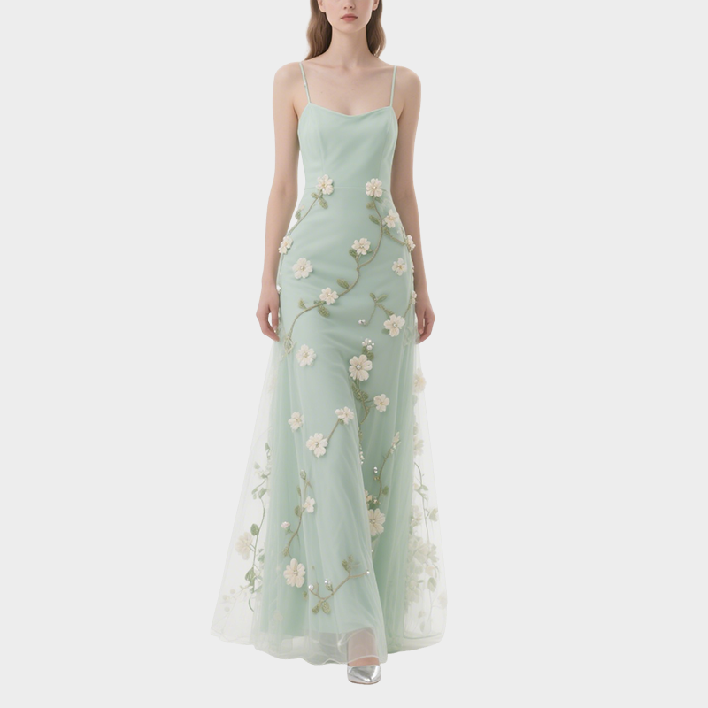 Suspender Dress for Women Mid-Length Dress