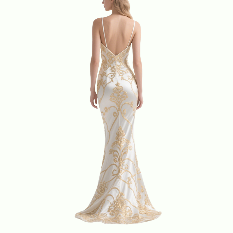 Elegant Mid-Length Slim Dress for Women in Summer