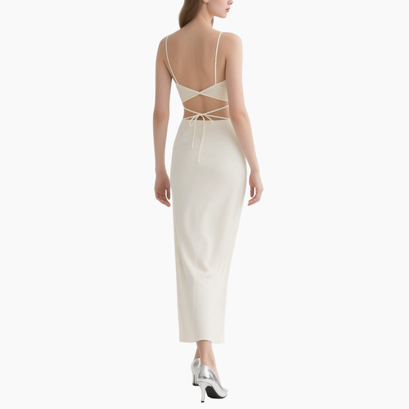 Chic Minimalist Ruffled Crop Top & Pencil Skirt Set